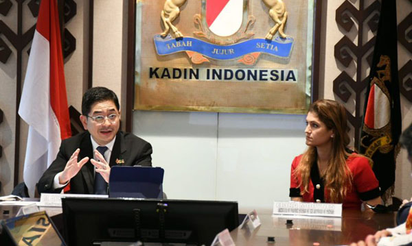 巴拿马外交部长访KADIN  向商人兜揽几项贸易和投资机遇
