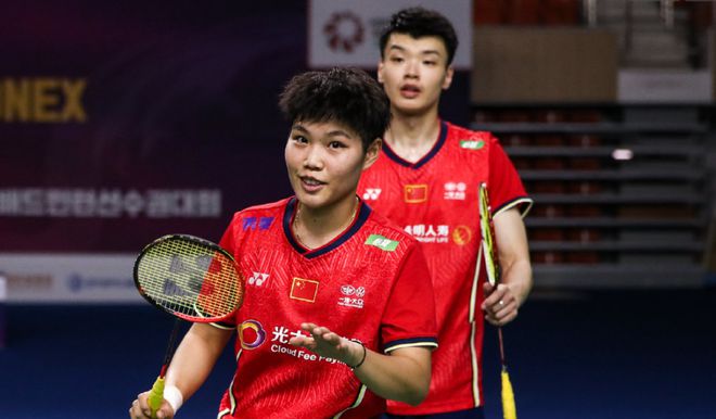 韩国赛王懿律/黄东萍混双夺冠  刘雨辰男双0-2落败